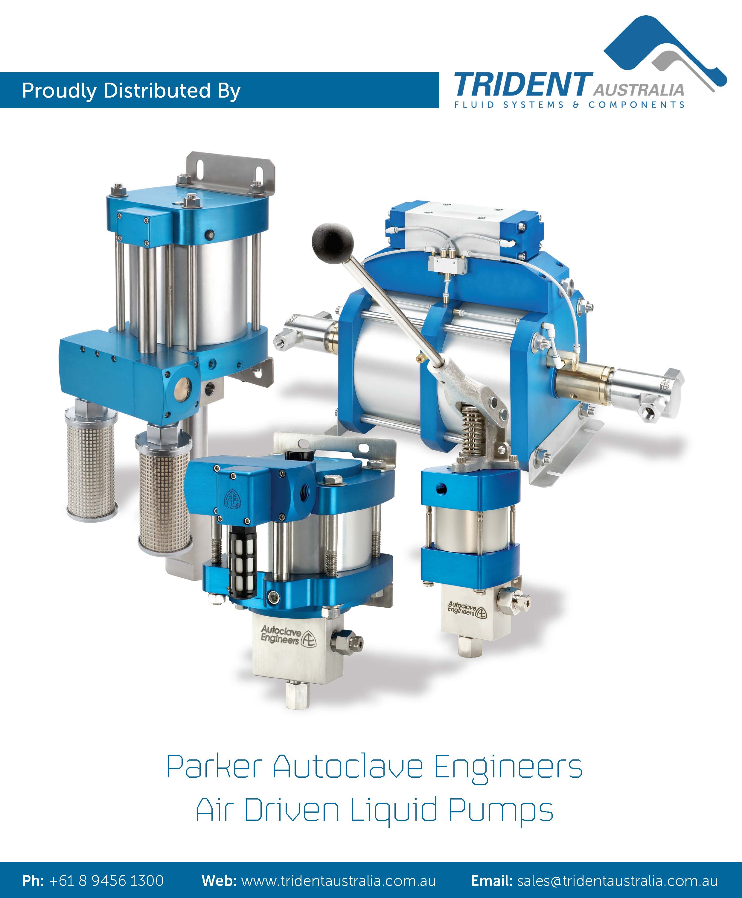 Autoclave Engineers Air Driven Liquid Pumps